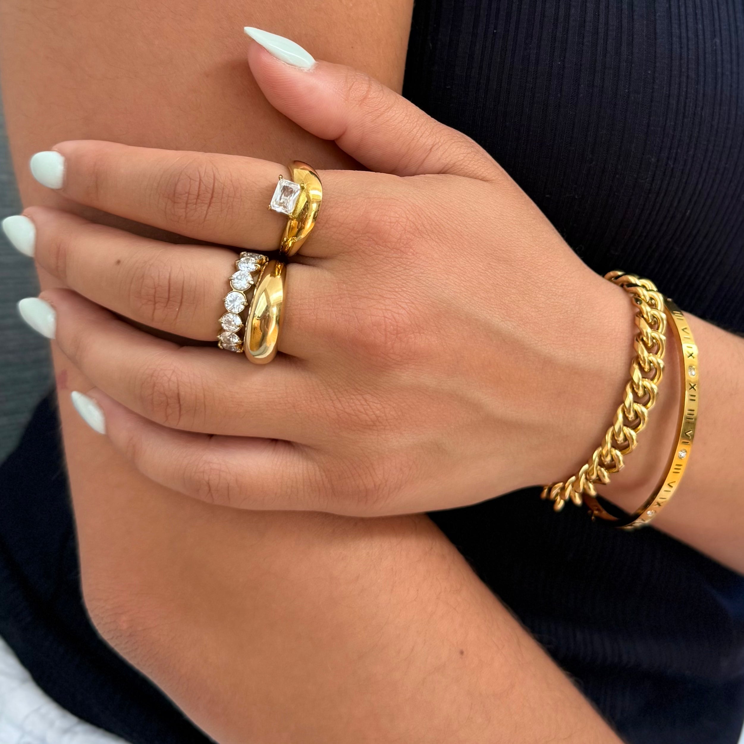Affordable Waterproof Eternity Rings That Look Expensive under $50