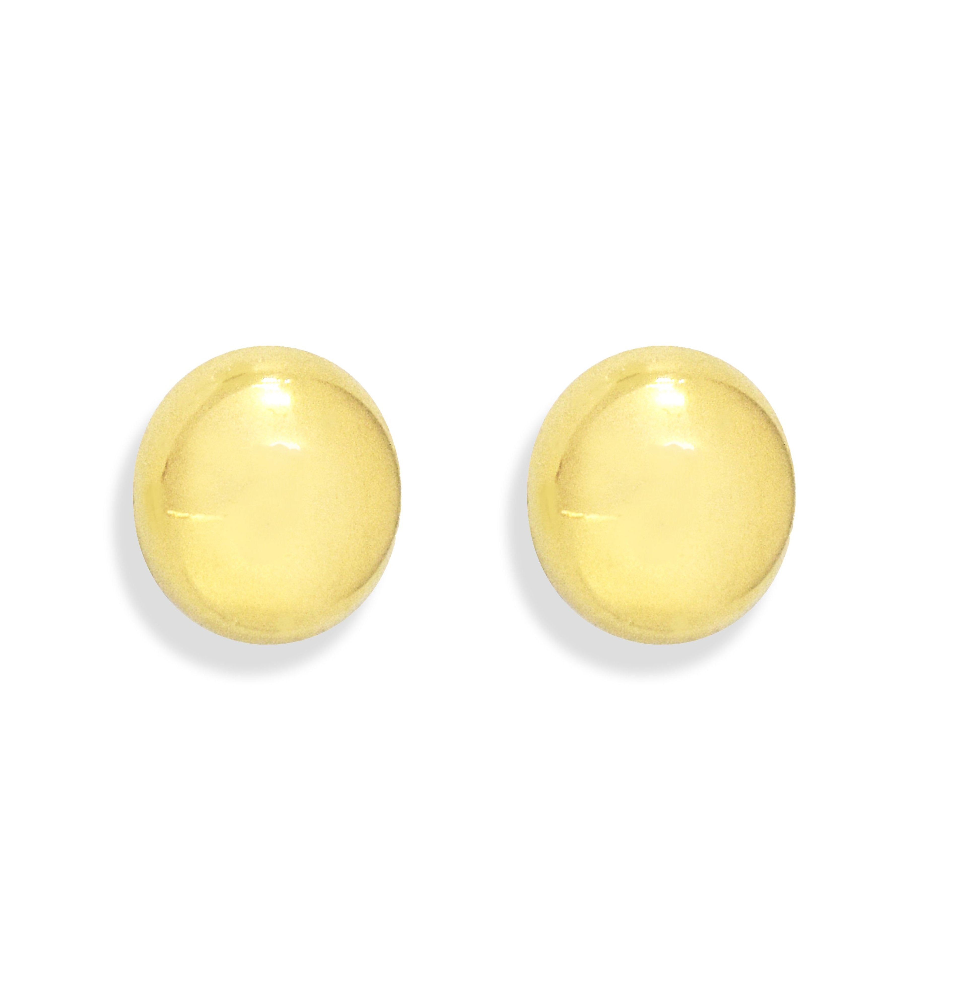MARYLYN GOLD DOME EARRINGS SAMPLE