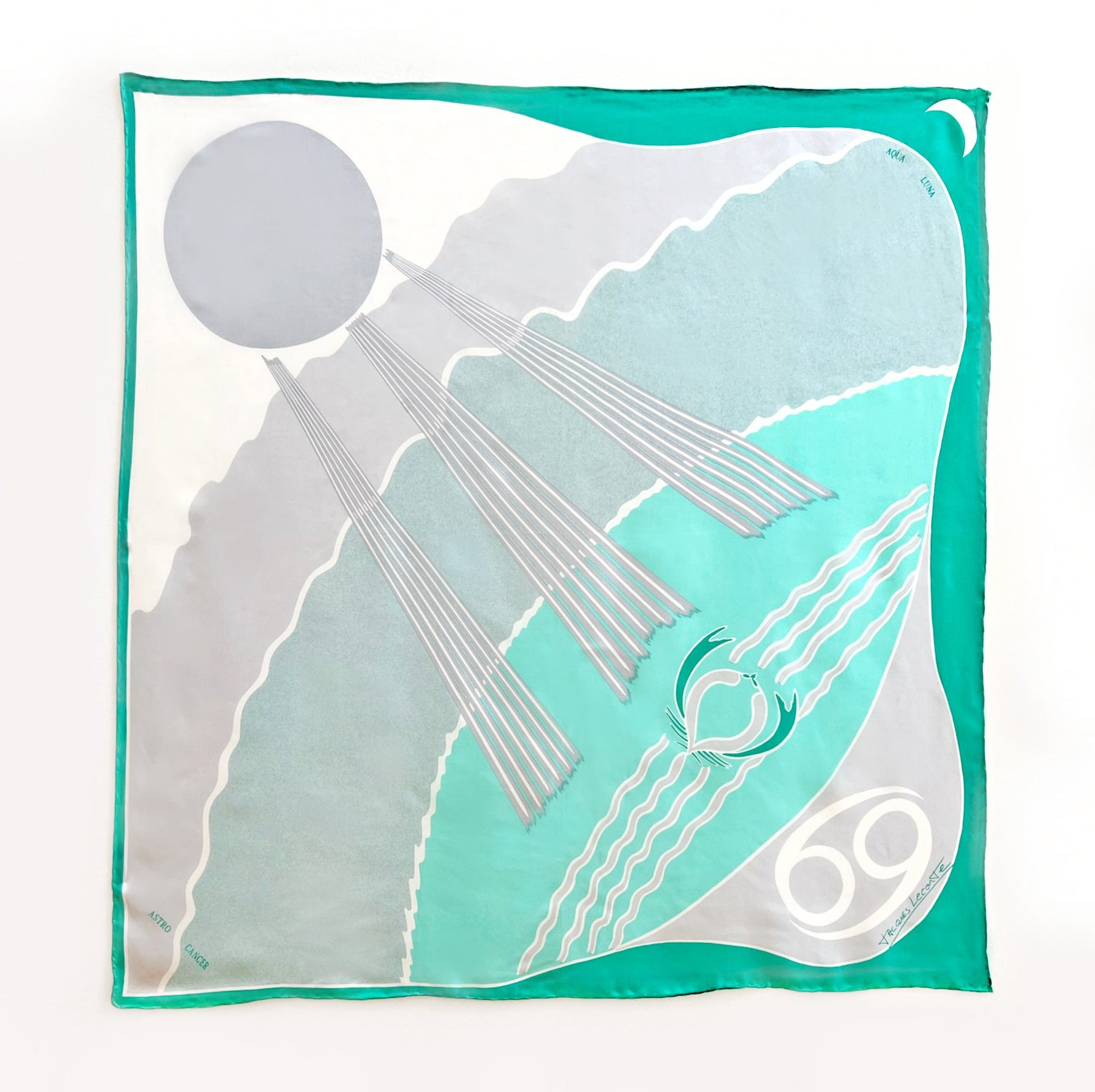 cancer silk scarf