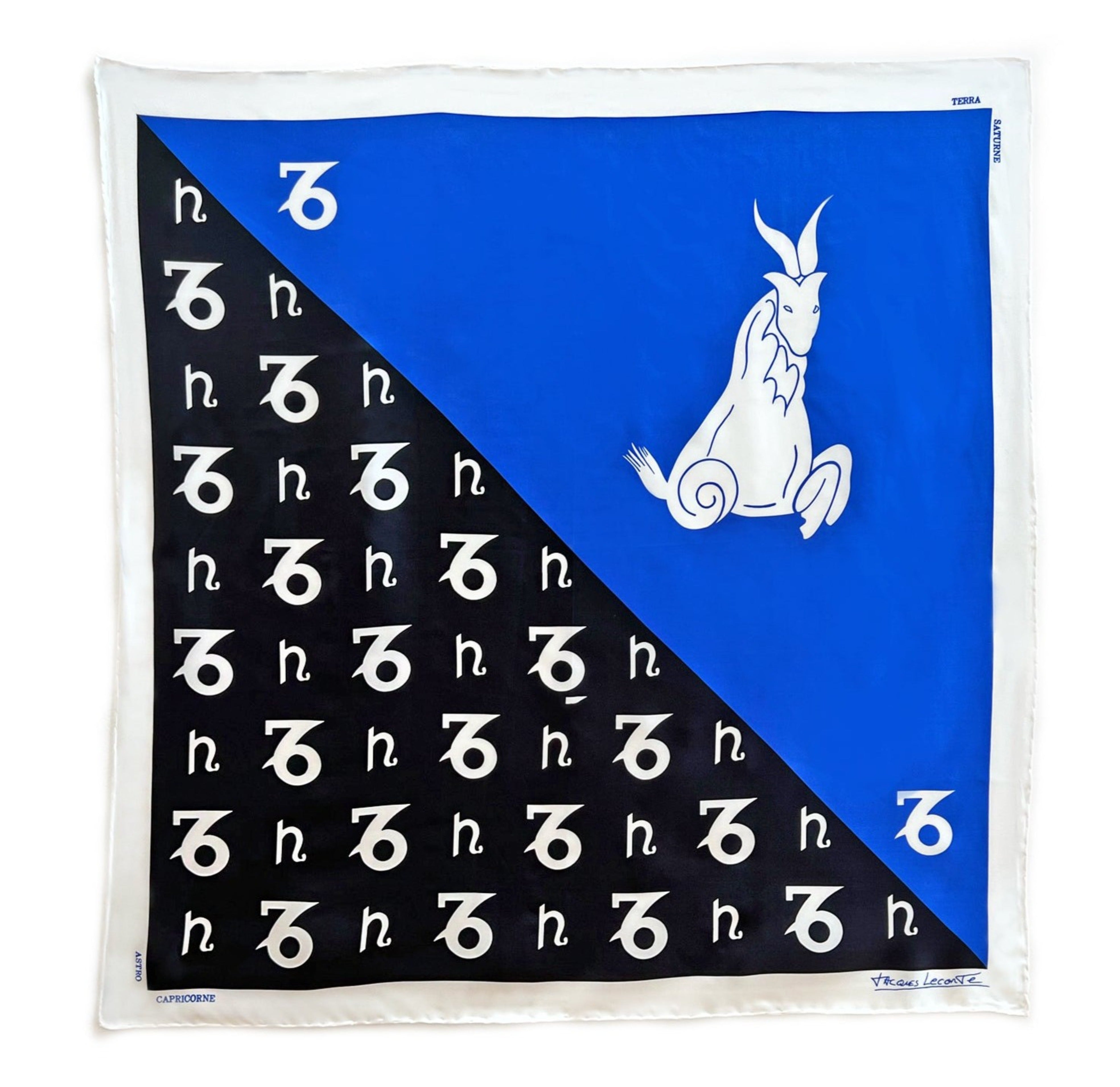 capricorn silk scarf