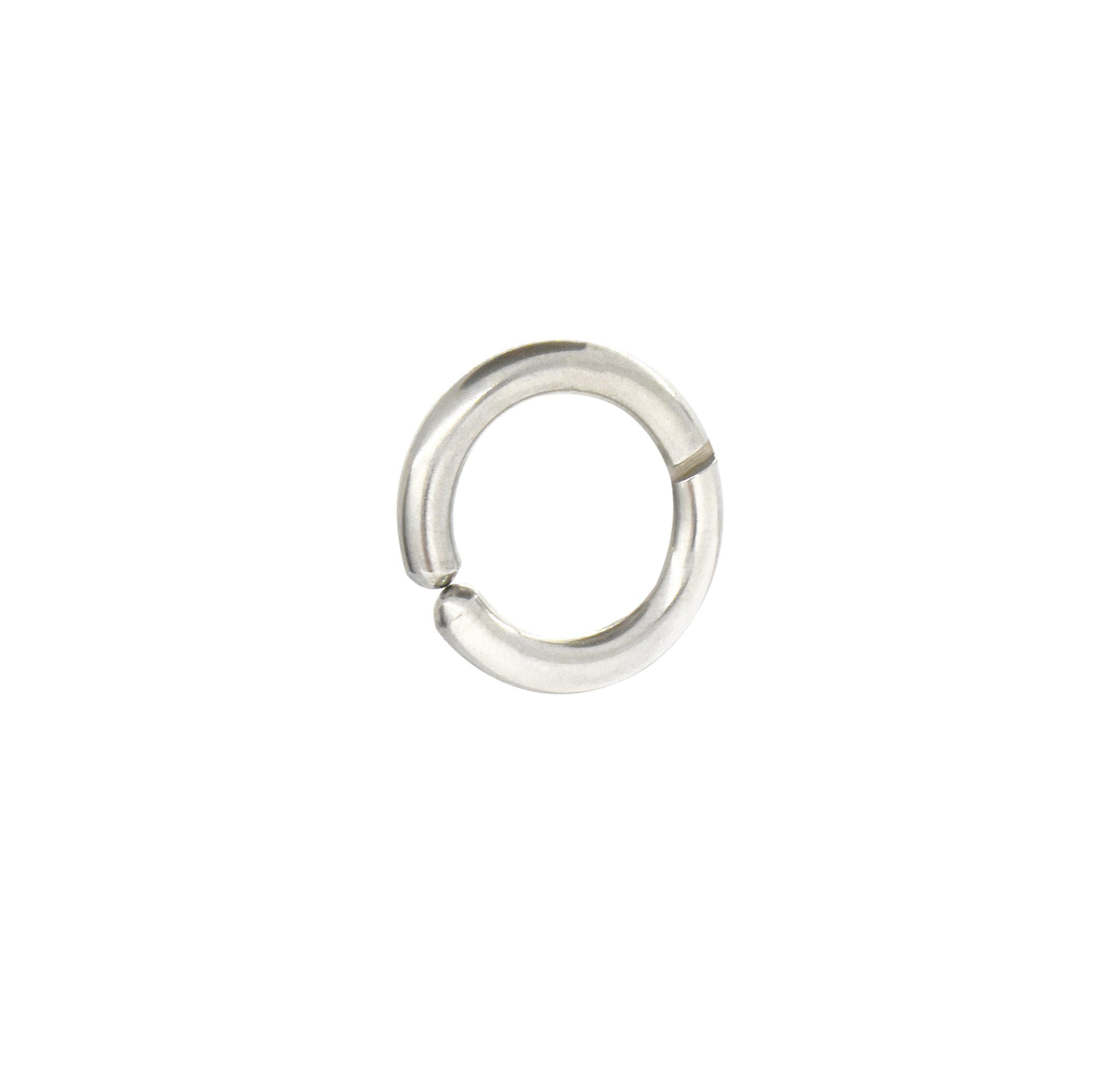 silver thick ear cuff