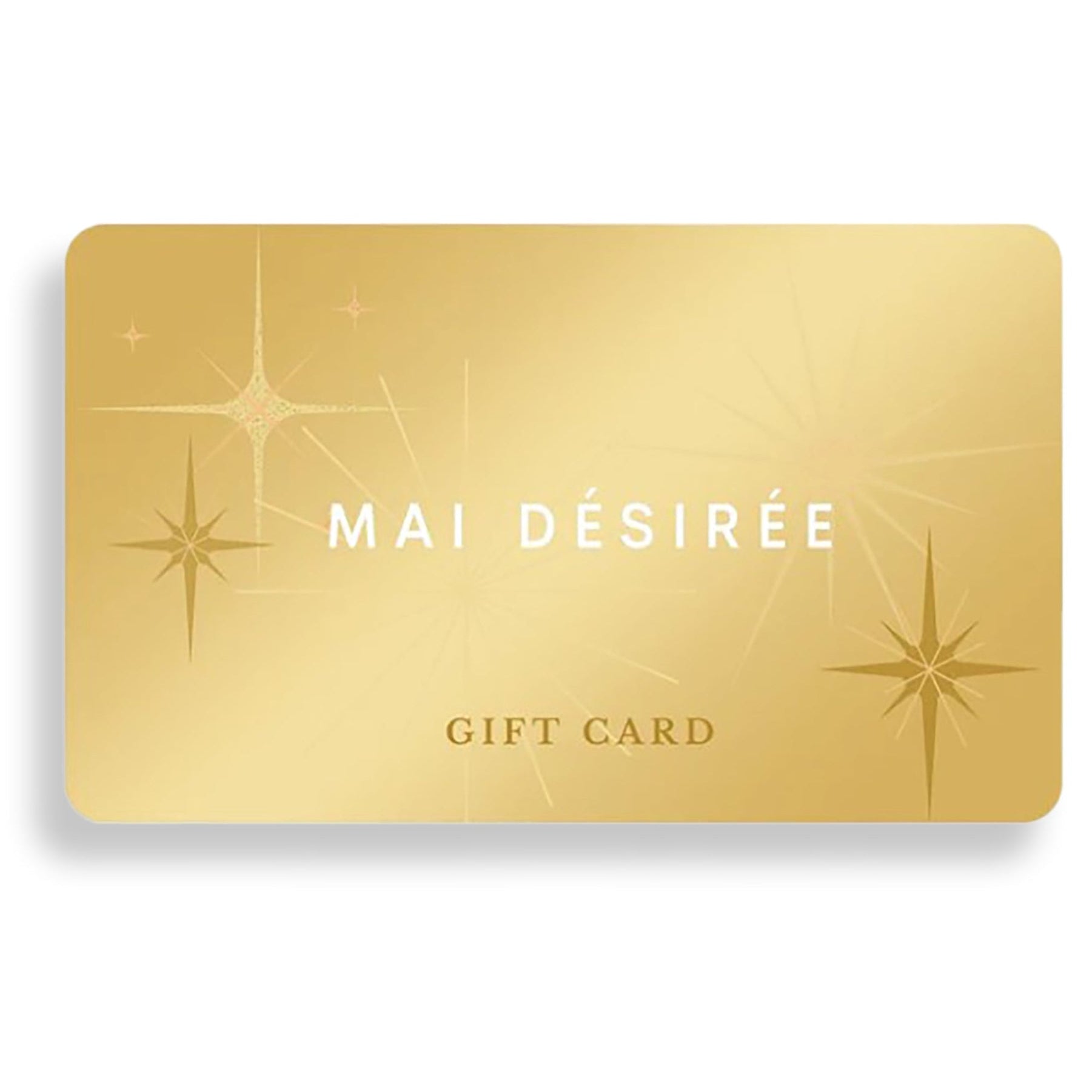 Gold Gift Card - Shine bright