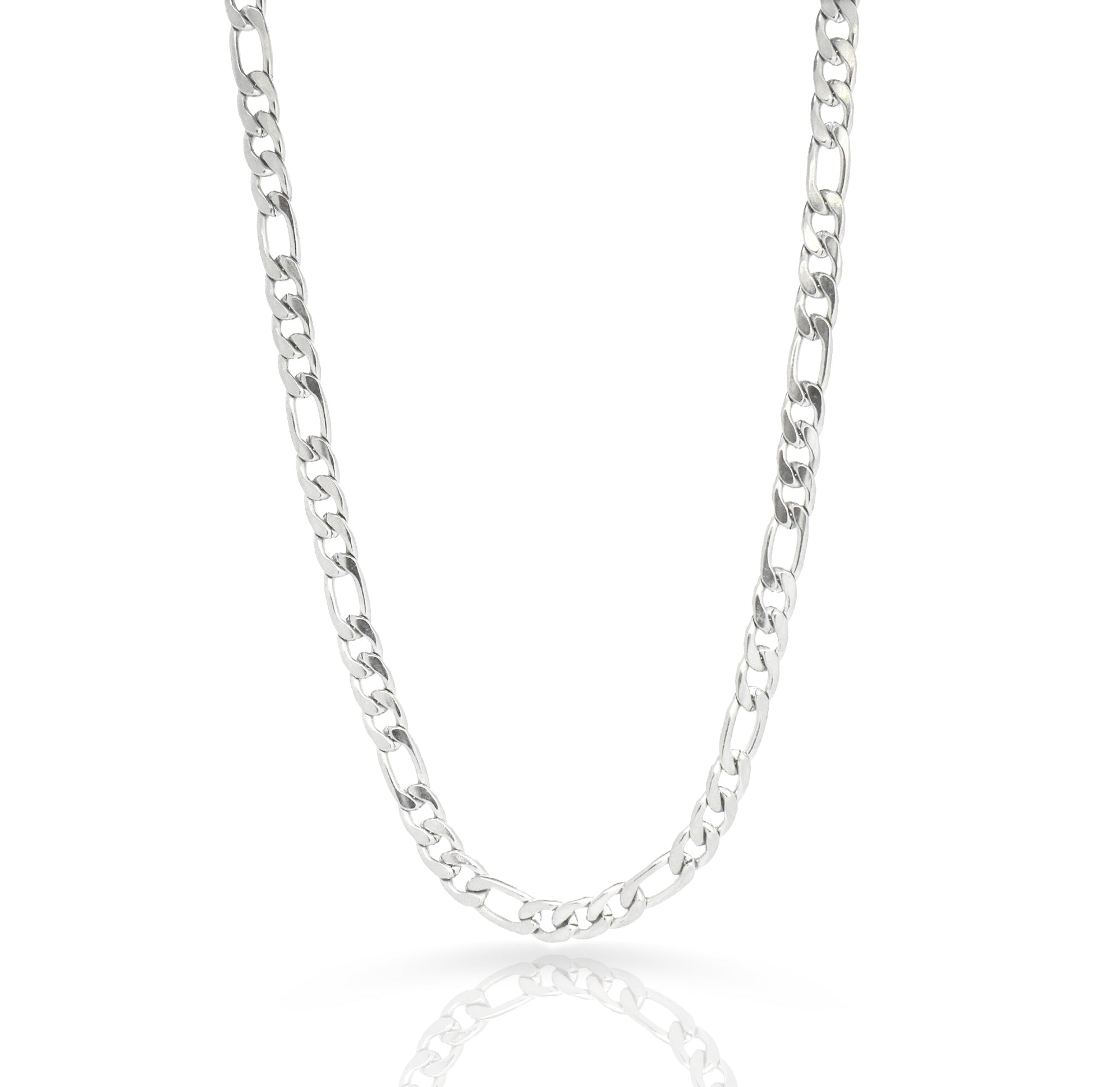 woman's silver chain necklace waterproof