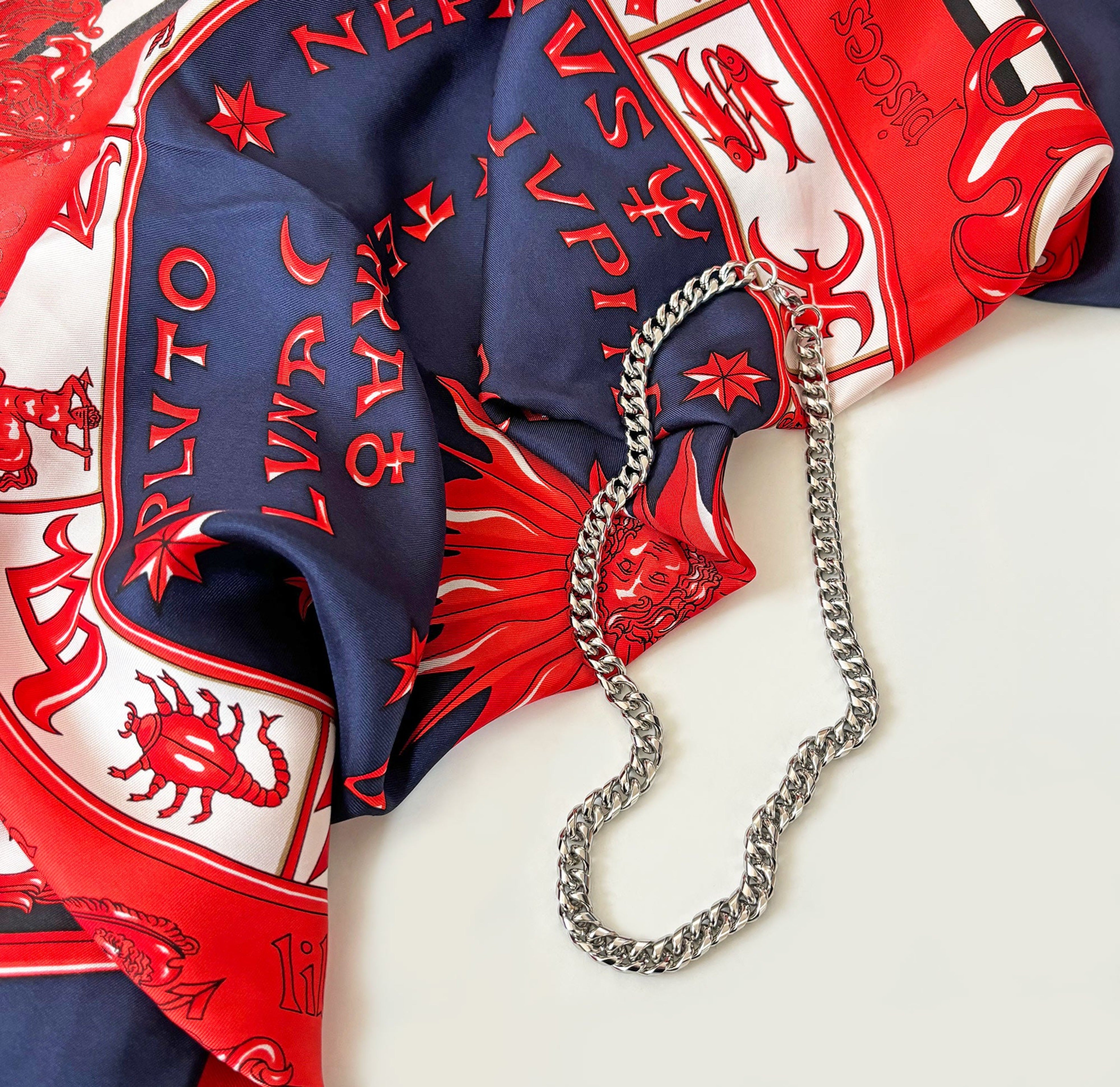 silk scarf zodiac
