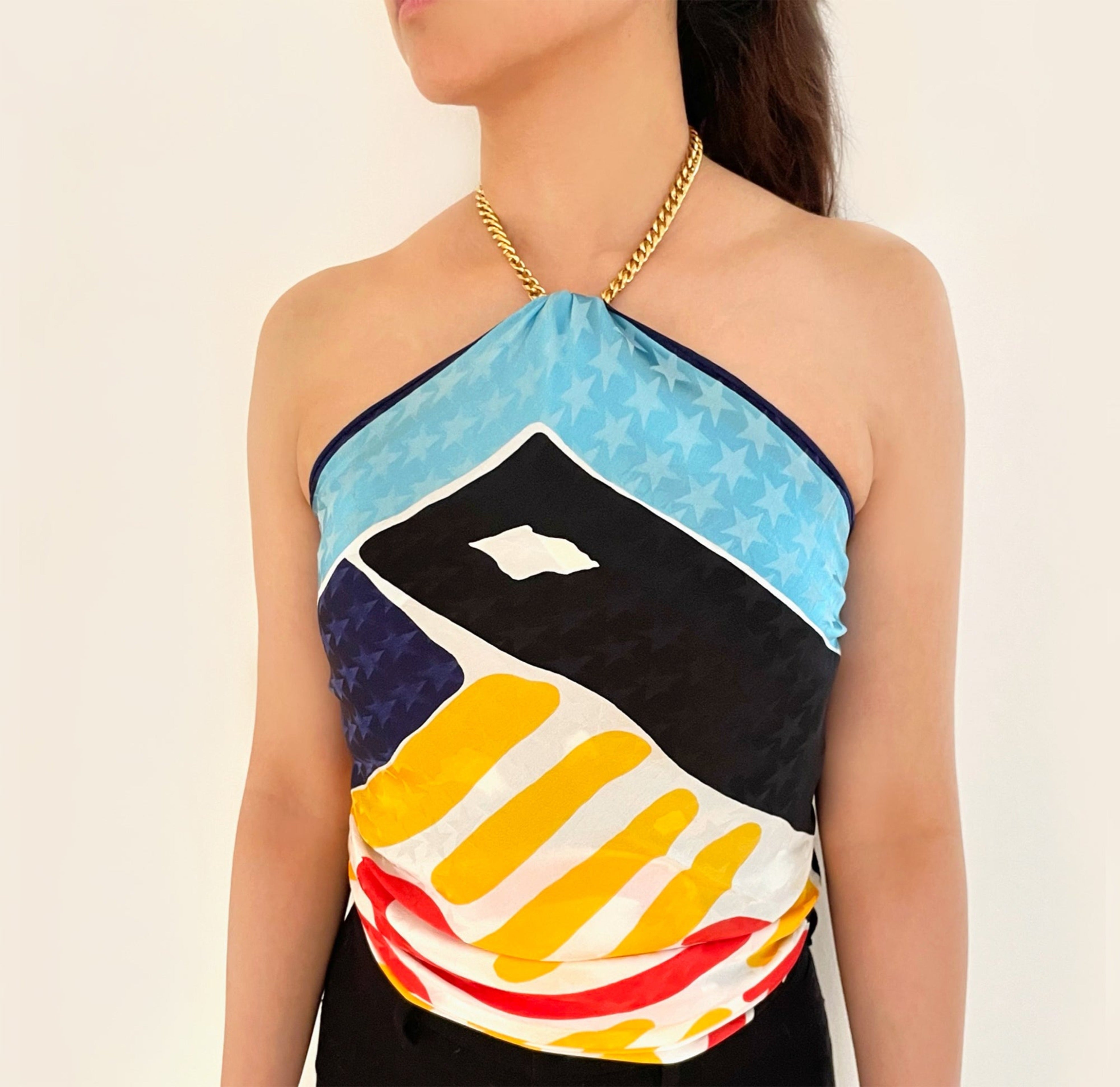 scorpio silk scarf