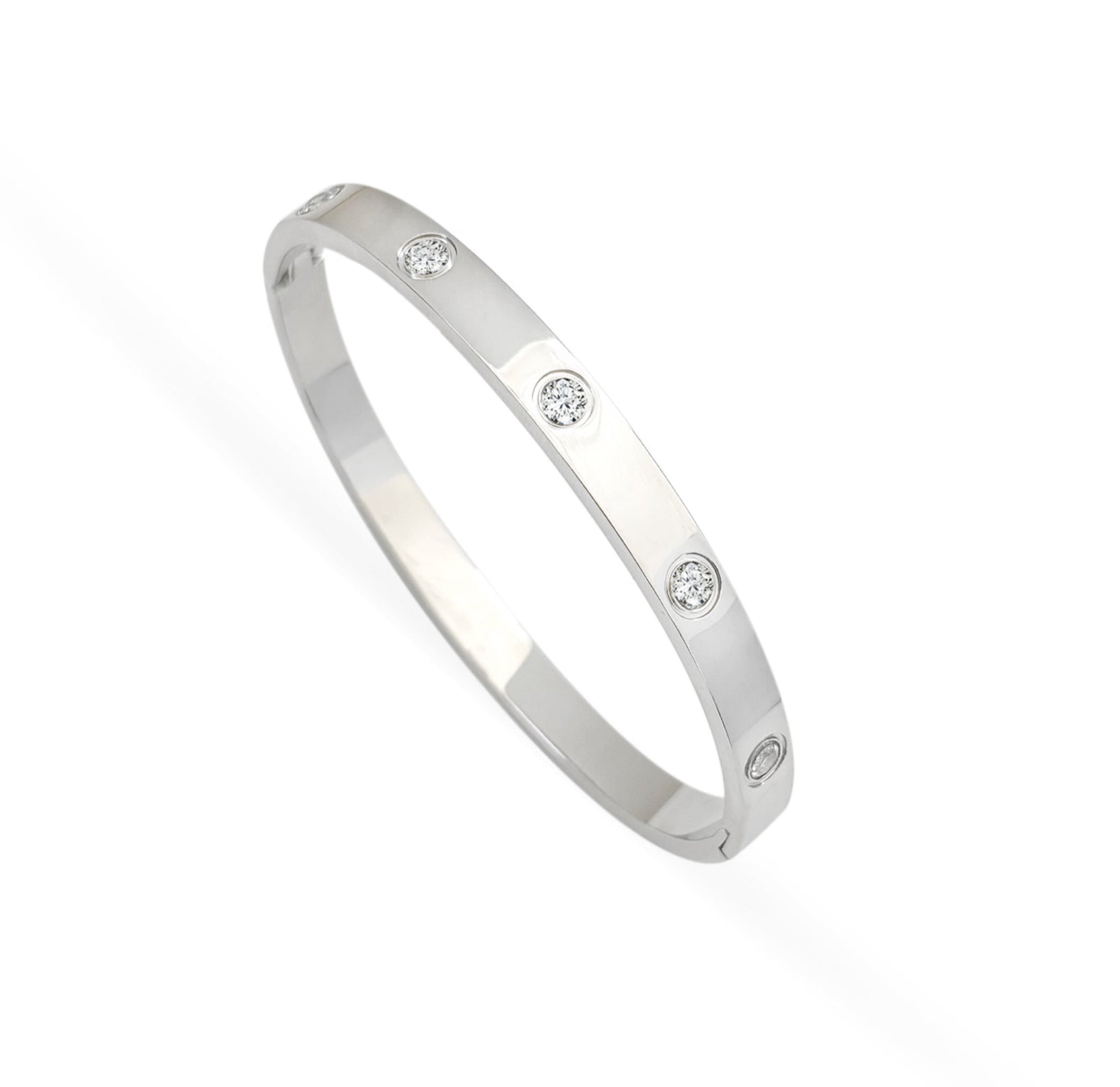 silver stud cuff cuff bracelet tarnish free