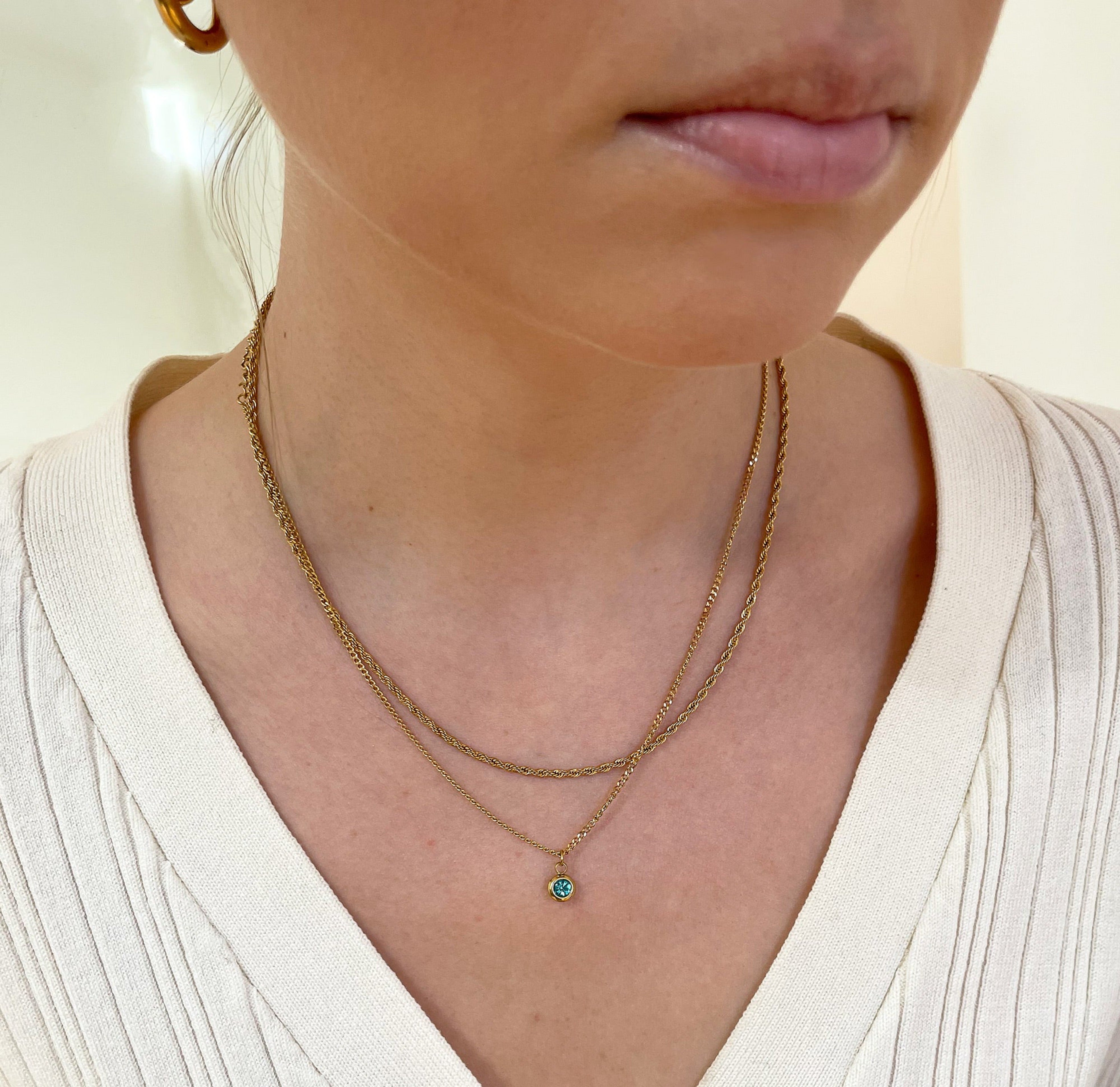 DAINTY GOLD JEWELRY WATER RESISTANT