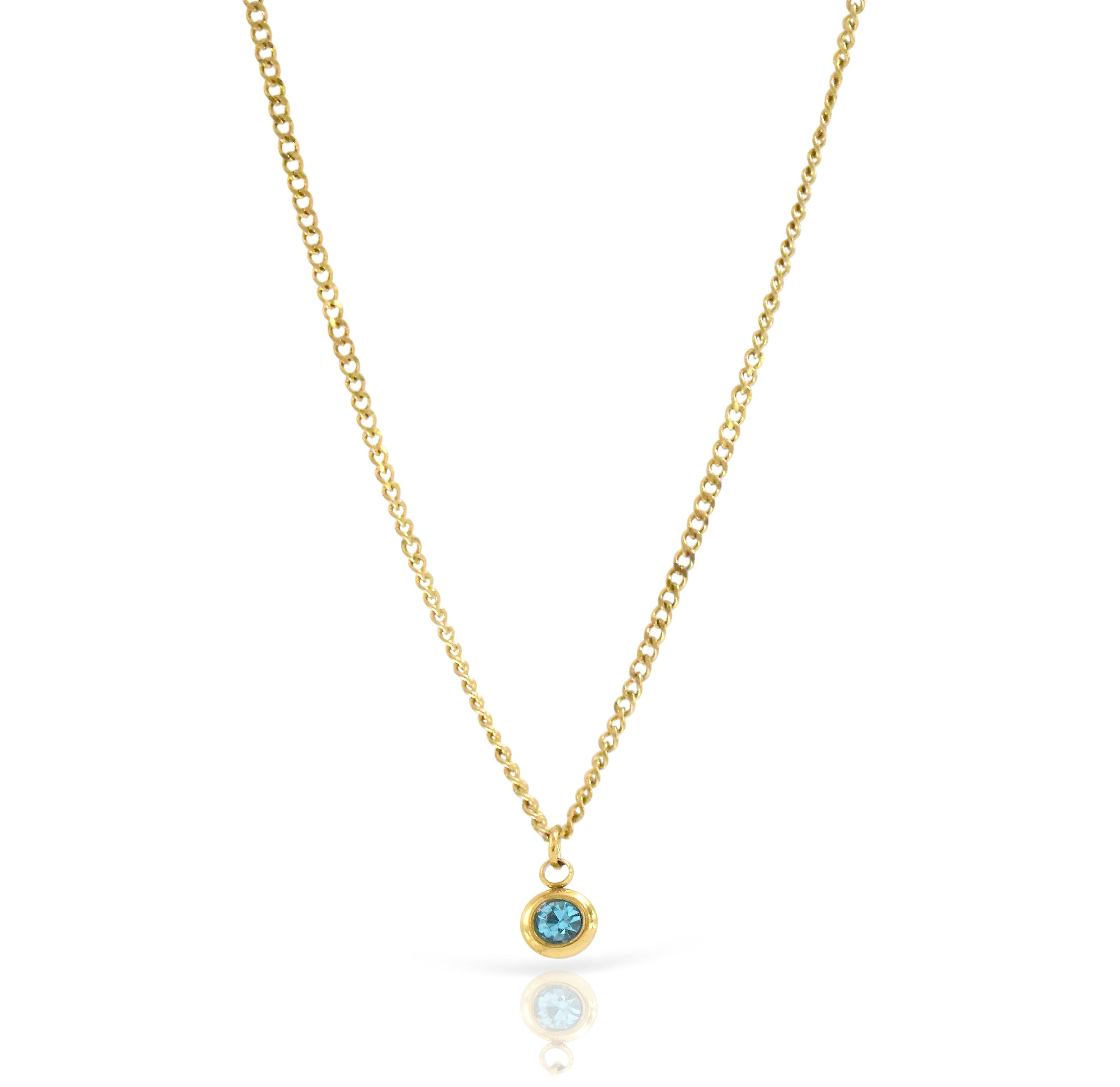 DECEMBER BRITHSTONE NECKLACE