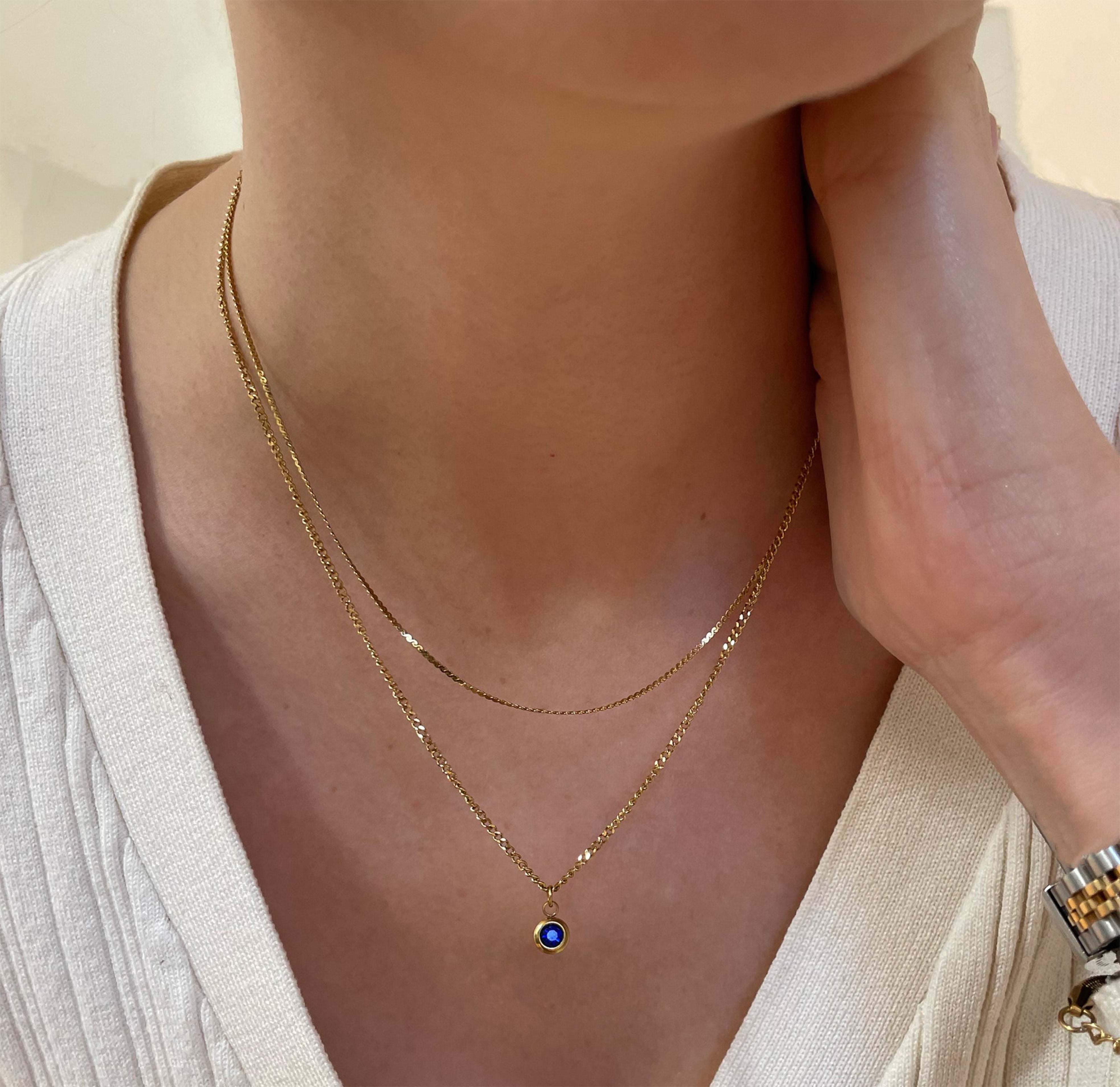 dainty gold jewelry water resistant