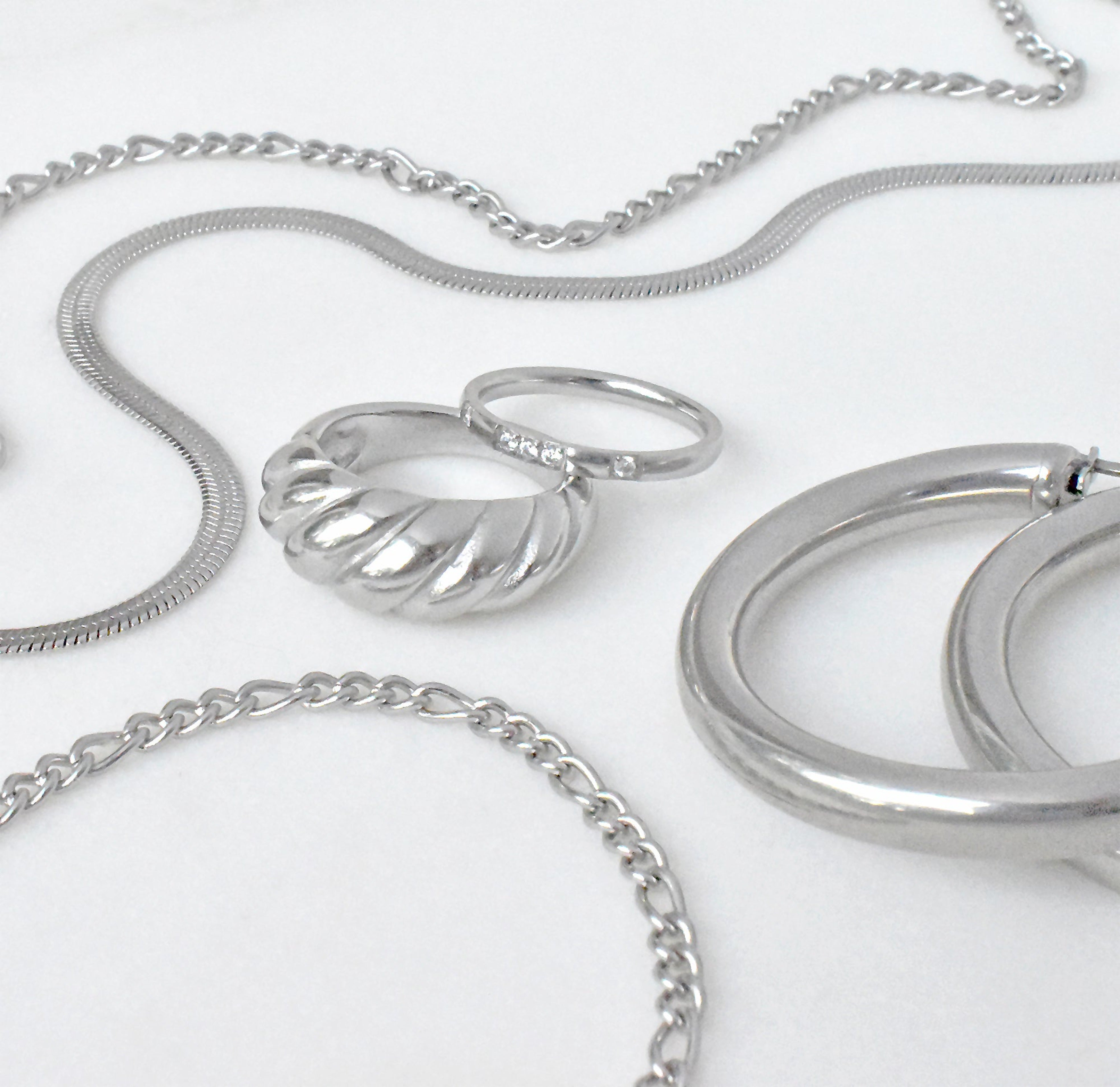 WATERPROOF SILVER JEWELRY