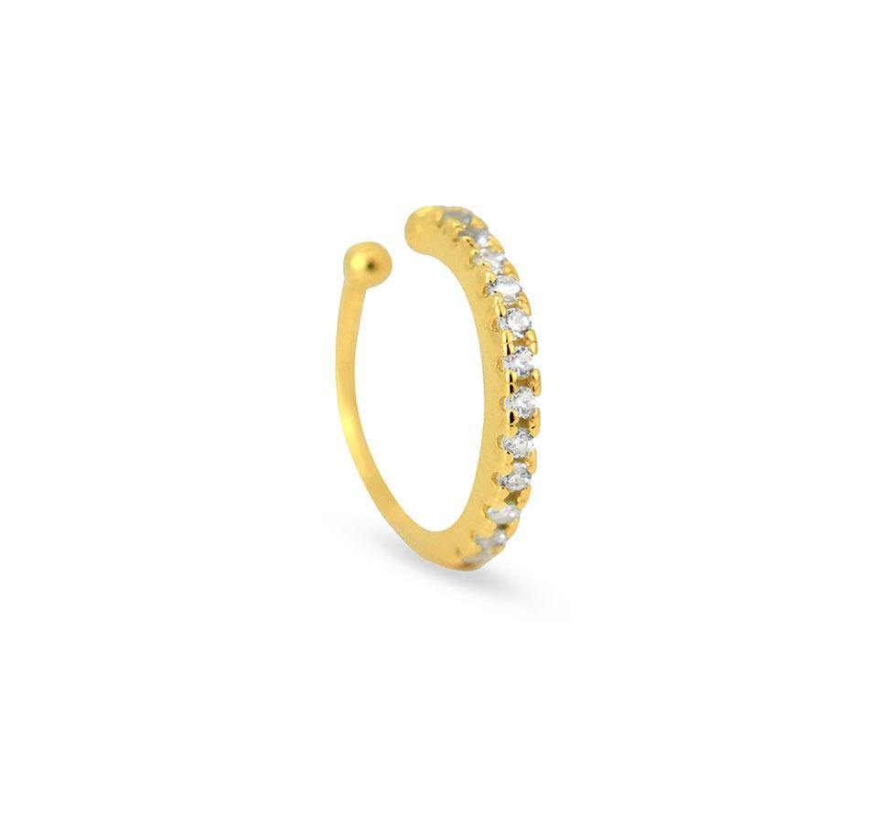 gold vermeil ear cuffs hypoallergenic