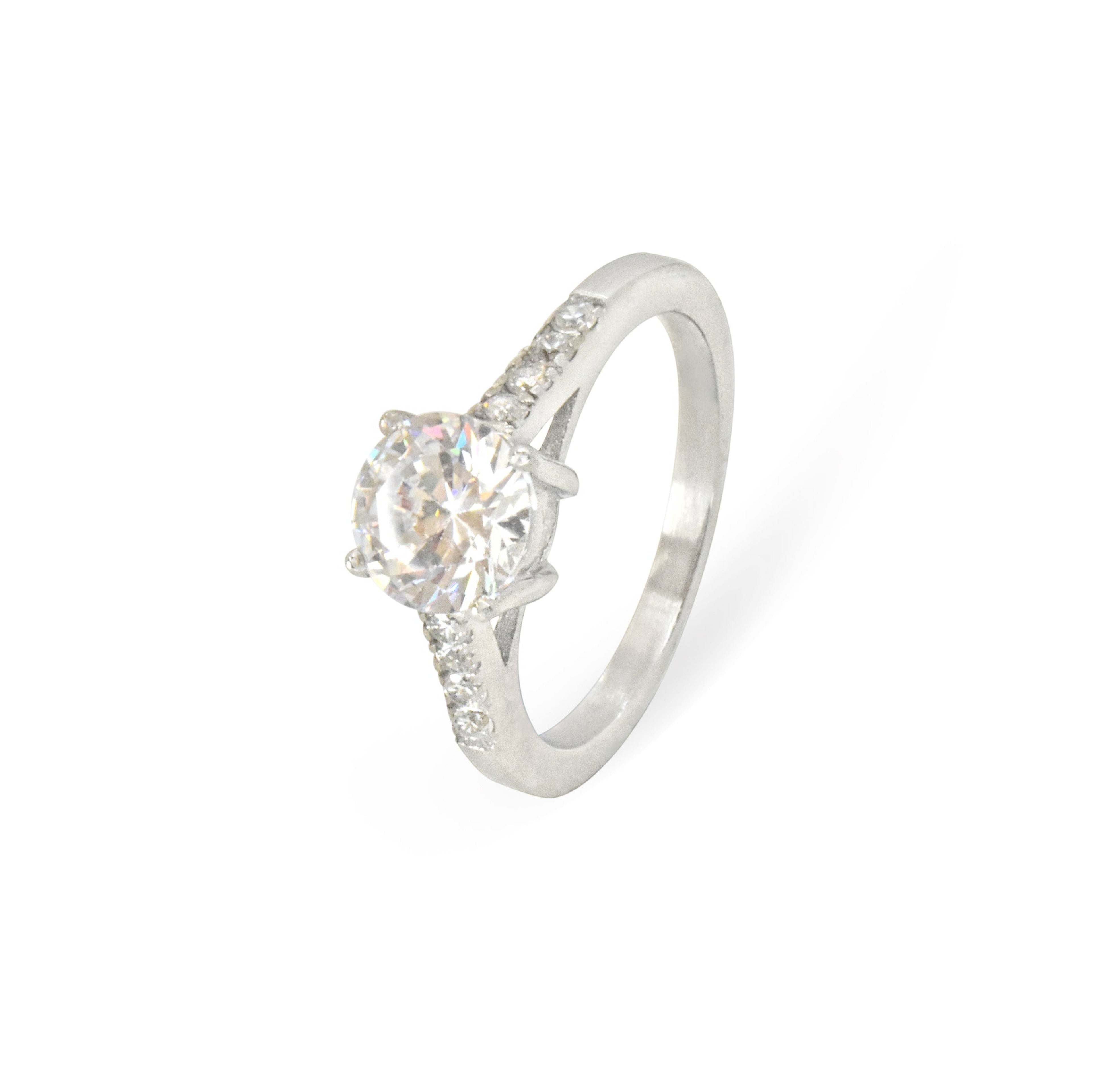 diamond ring waterproof jewelry promise ring engagement ring
