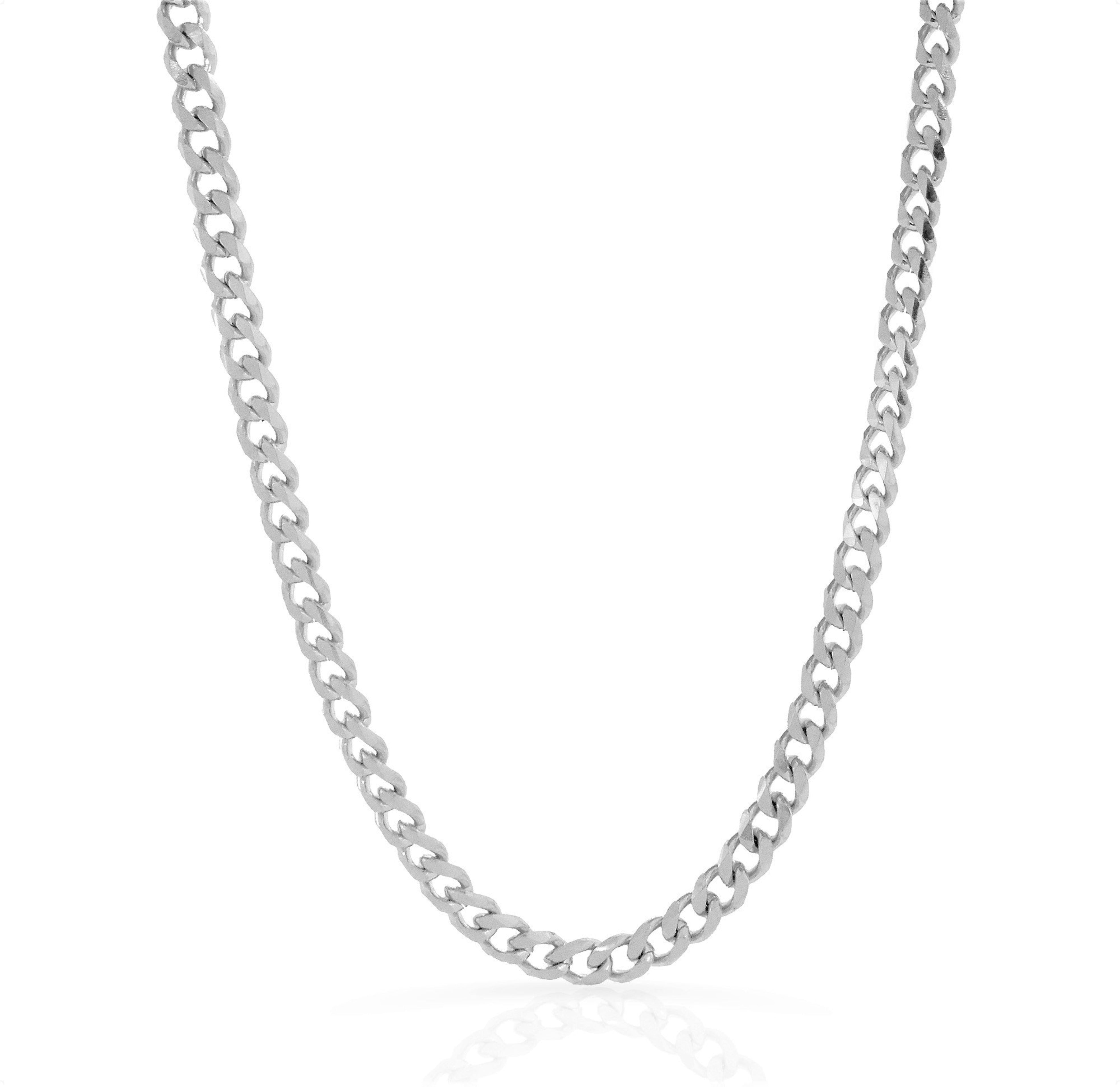 SILVER CHAIN NECKLACE SAMPLE - SILVER