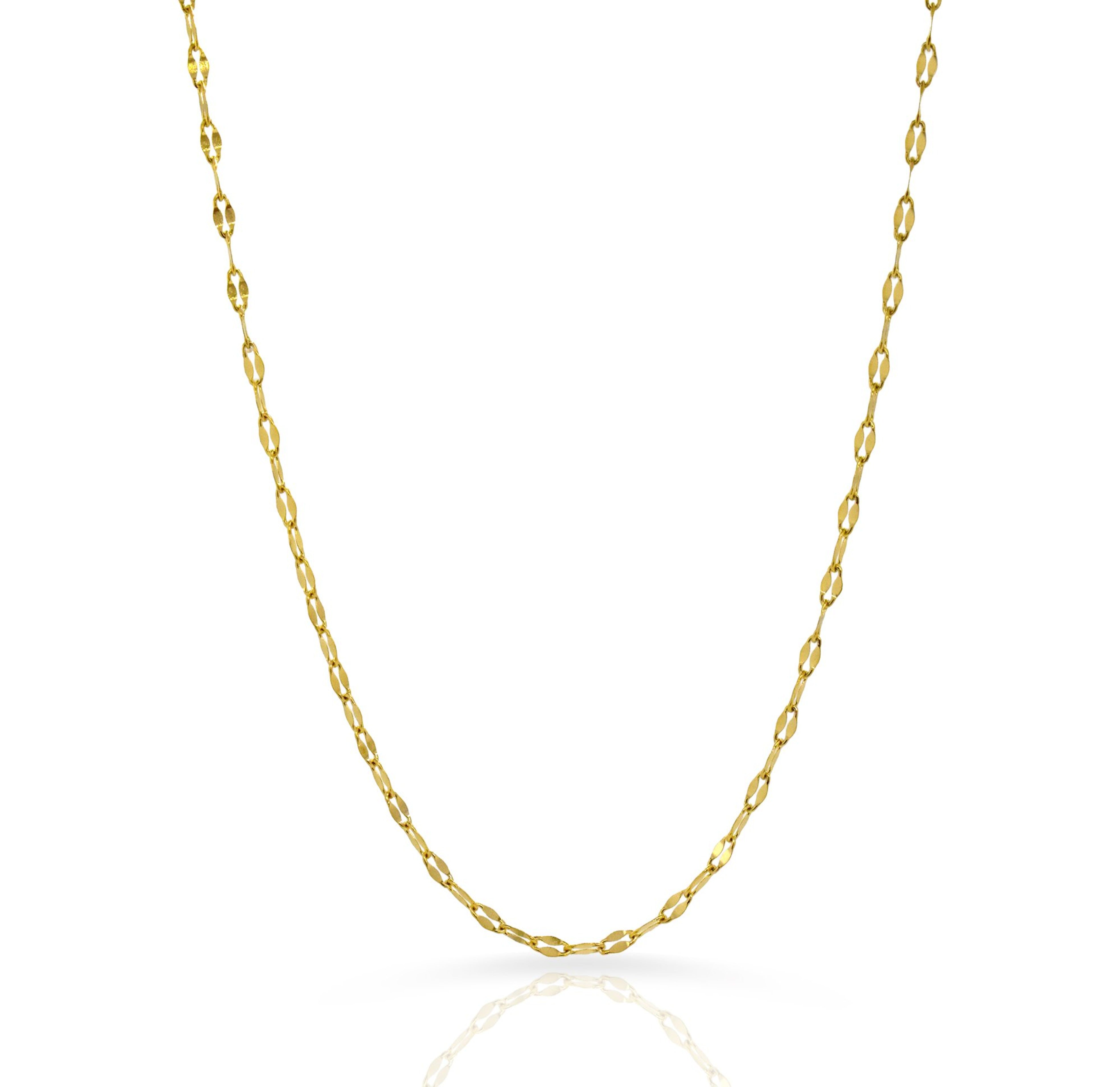 dainty chain necklace tarnish free