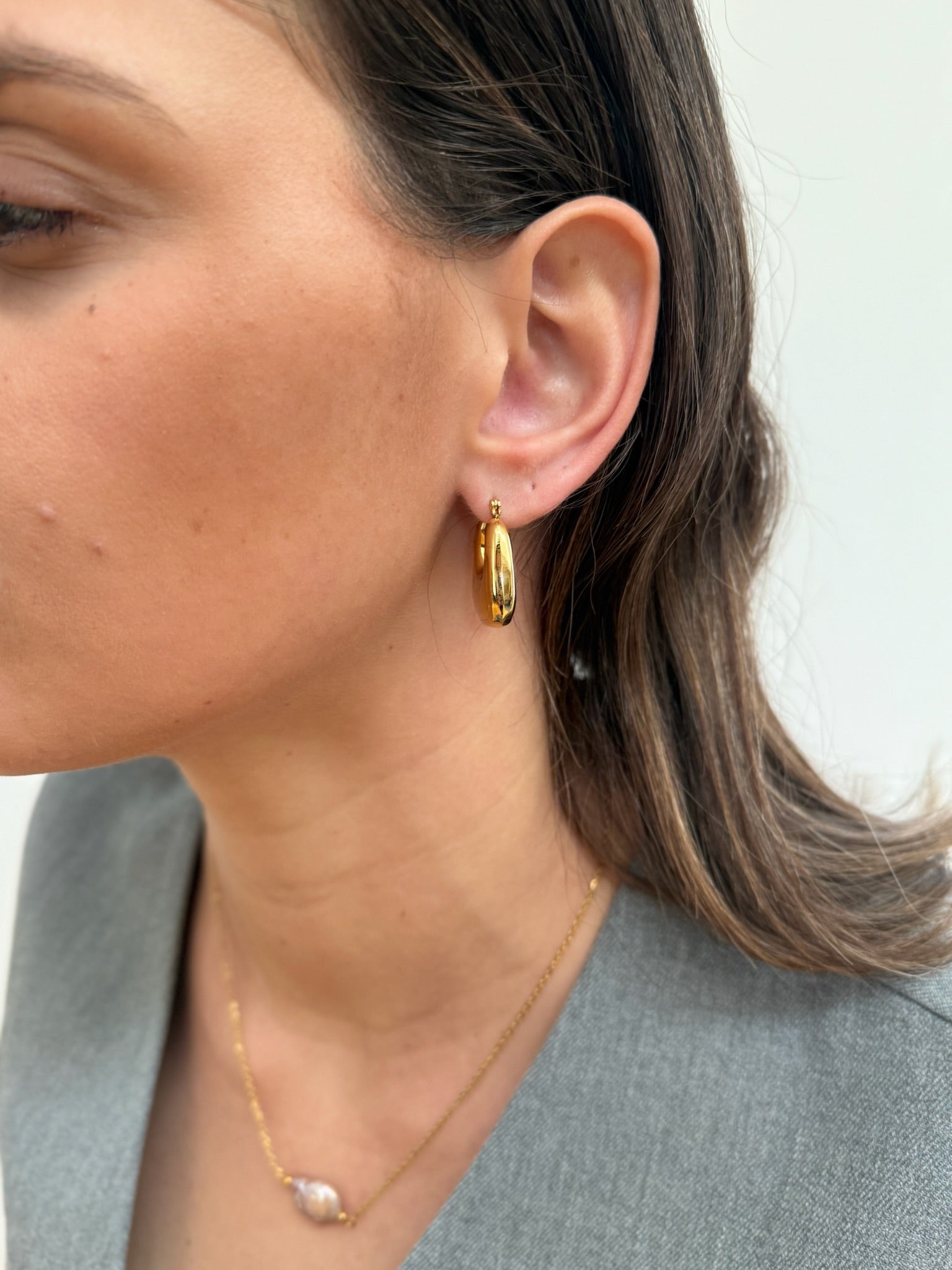 GOLD PURSE HOOP EARRINGS SAMPLE