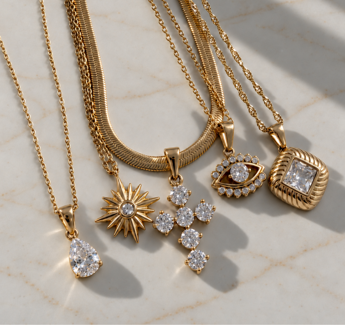 waterproof pendant necklaces