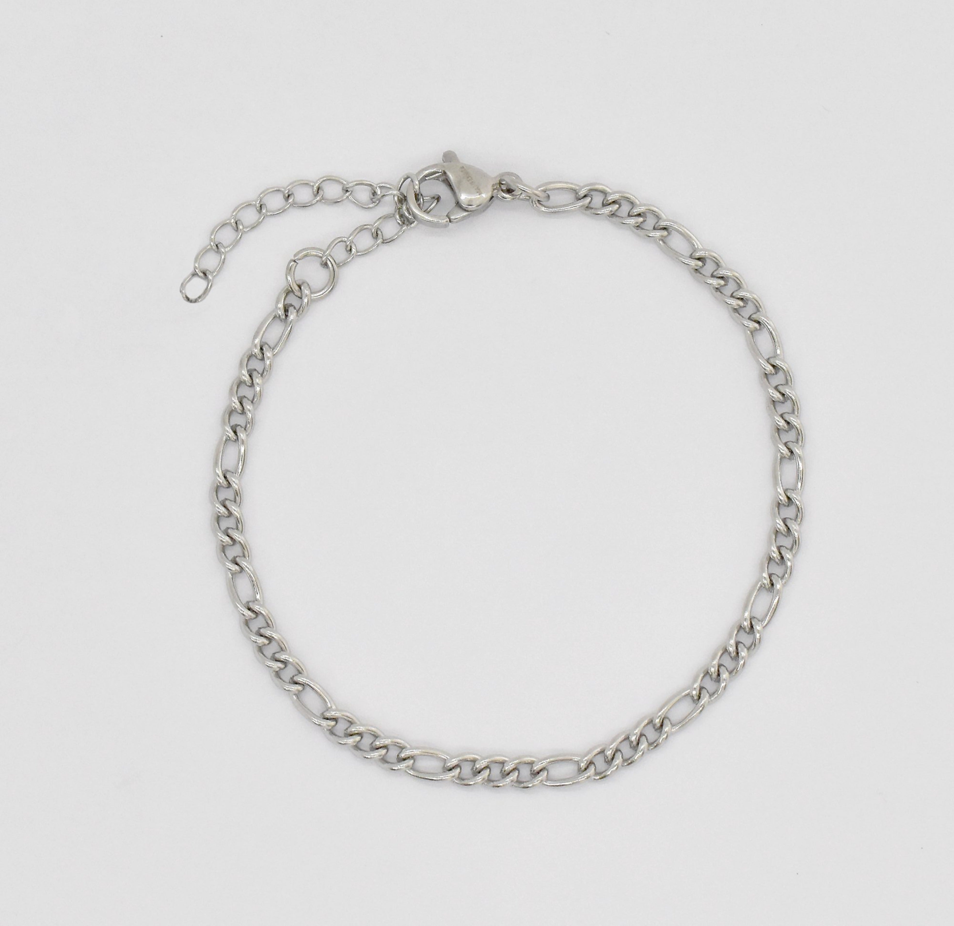 silver chain bracelet