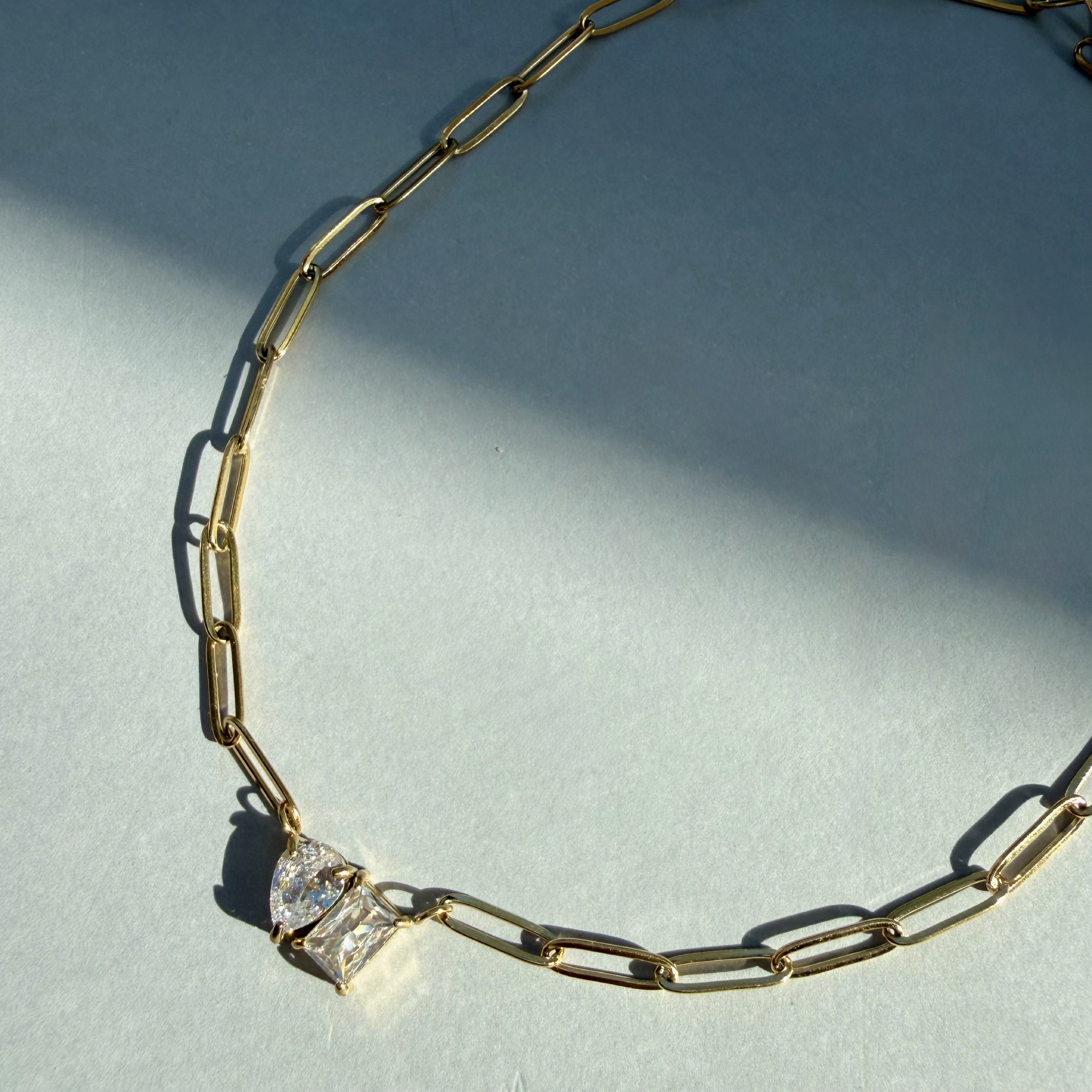 LIVV GOLD TOI ET MOI NECKLACE