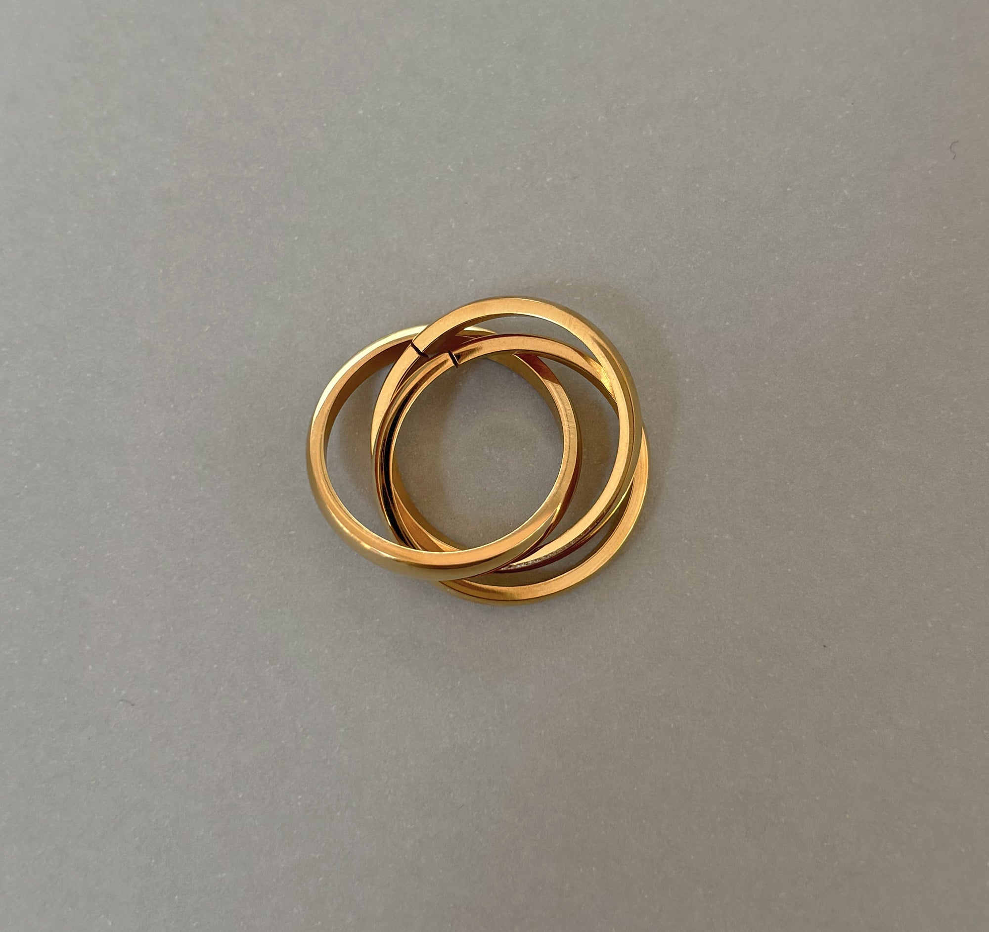 TRIPLE GOLD RING BAND SAMPLE