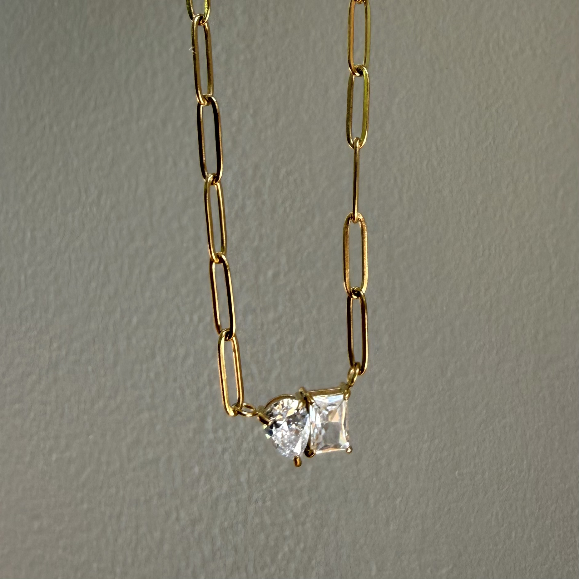 LIVV GOLD TOI ET MOI NECKLACE