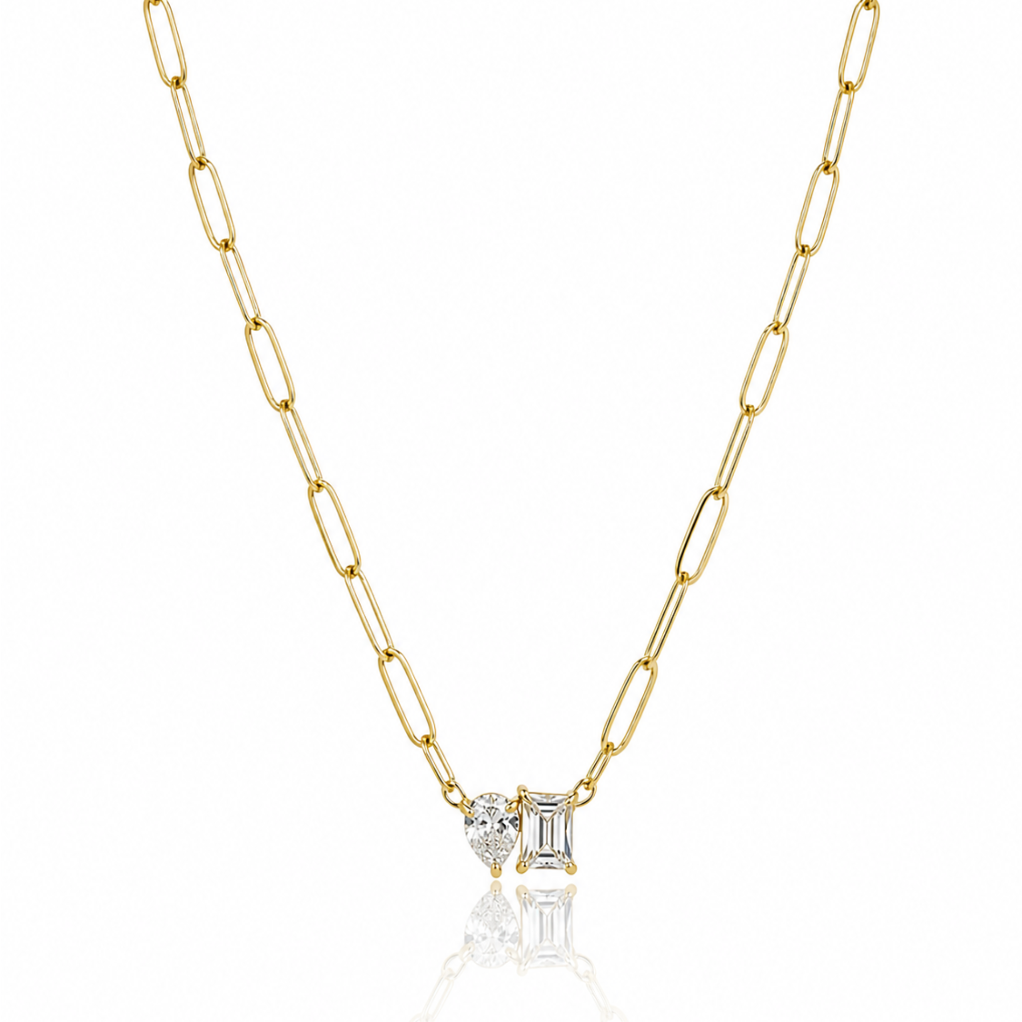 LIVV GOLD TOI ET MOI NECKLACE