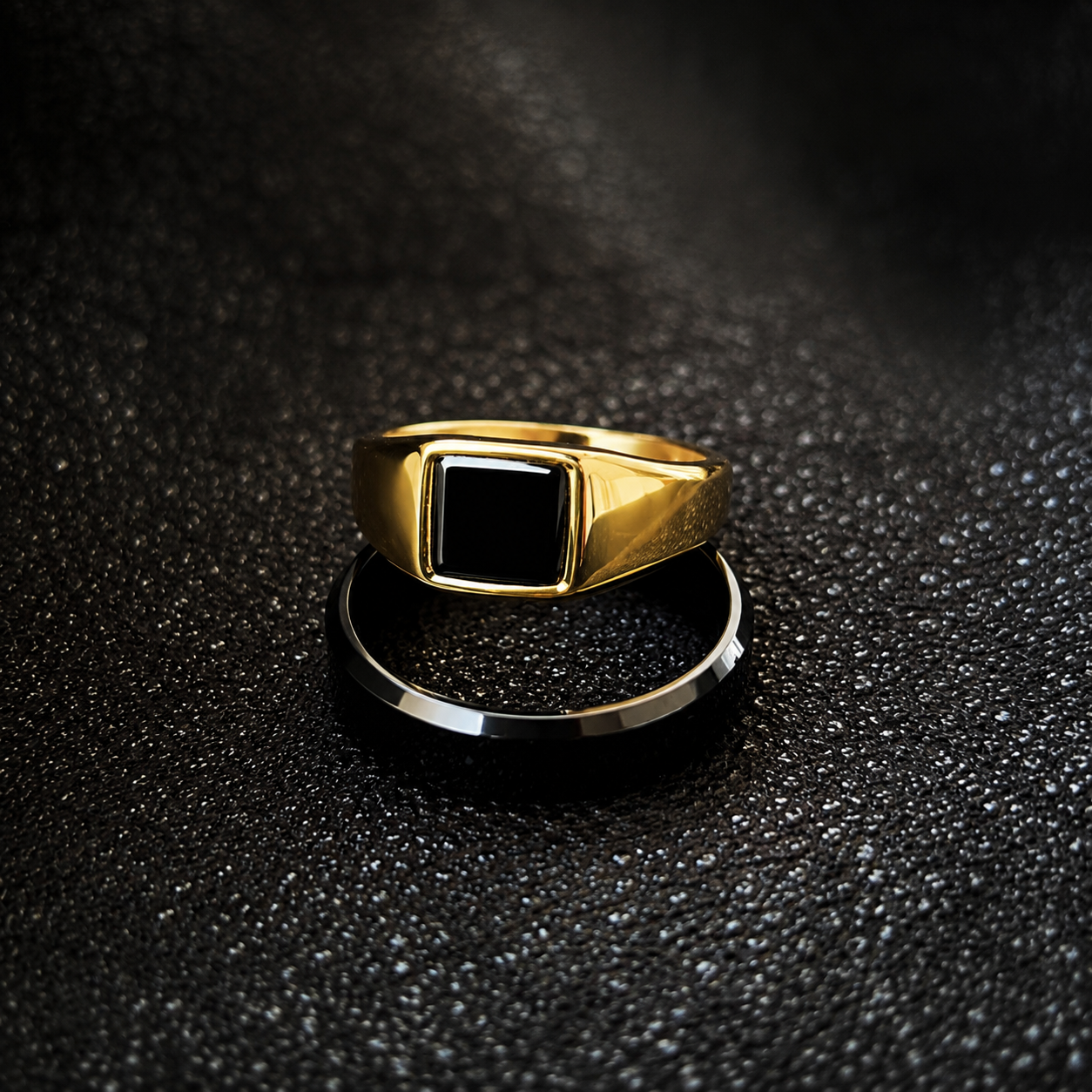 mens rings waterproof jewelry