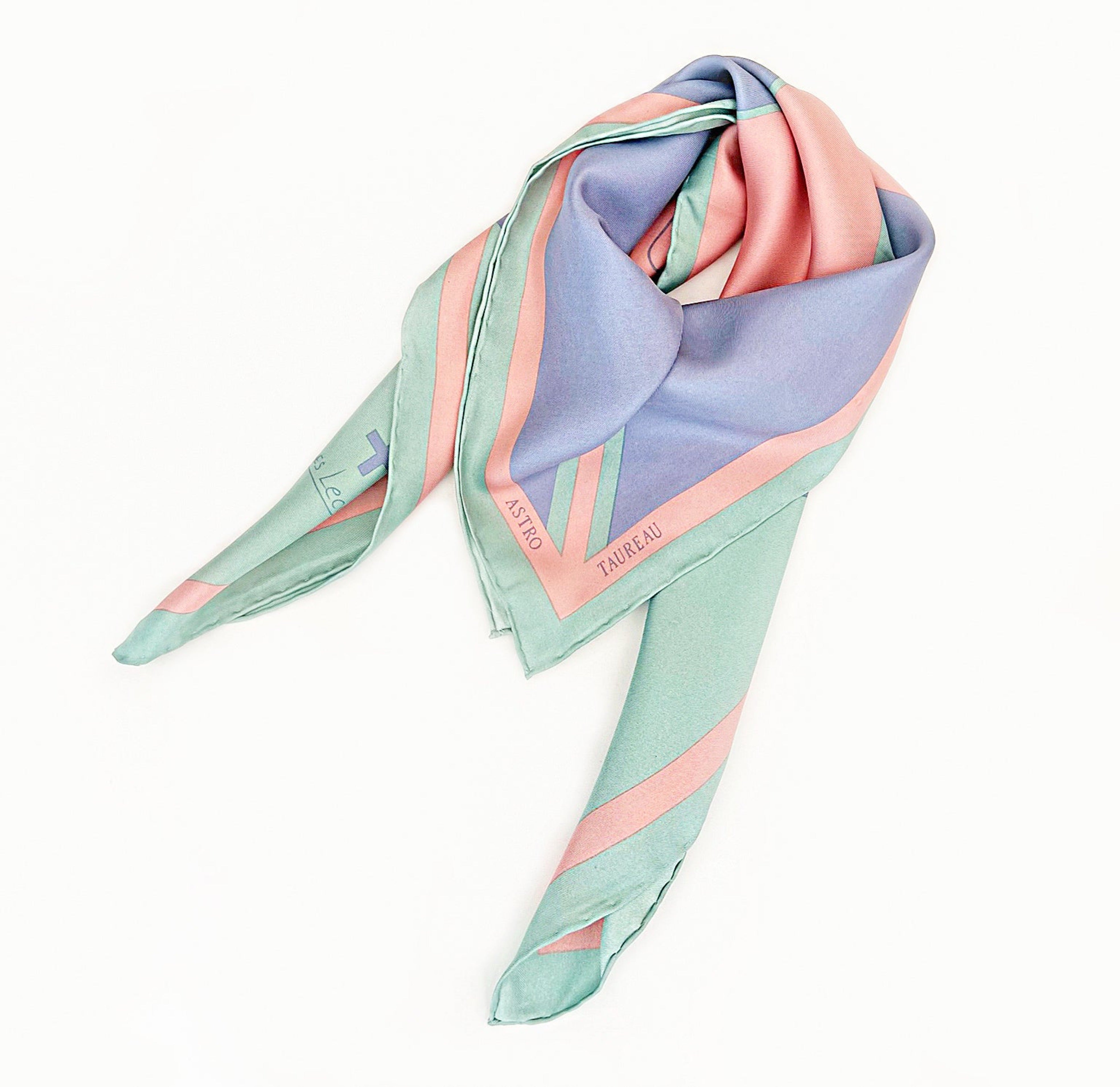 taurus silk scarf