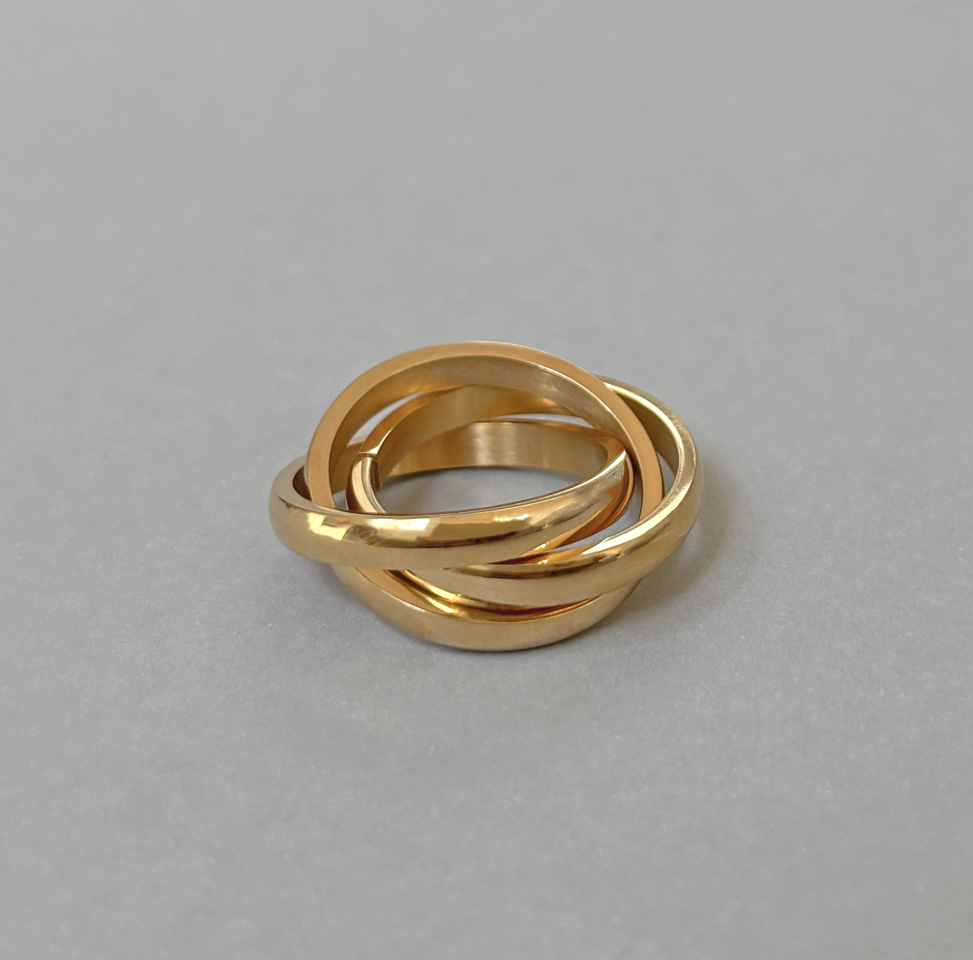 TRIPLE GOLD RING BAND SAMPLE