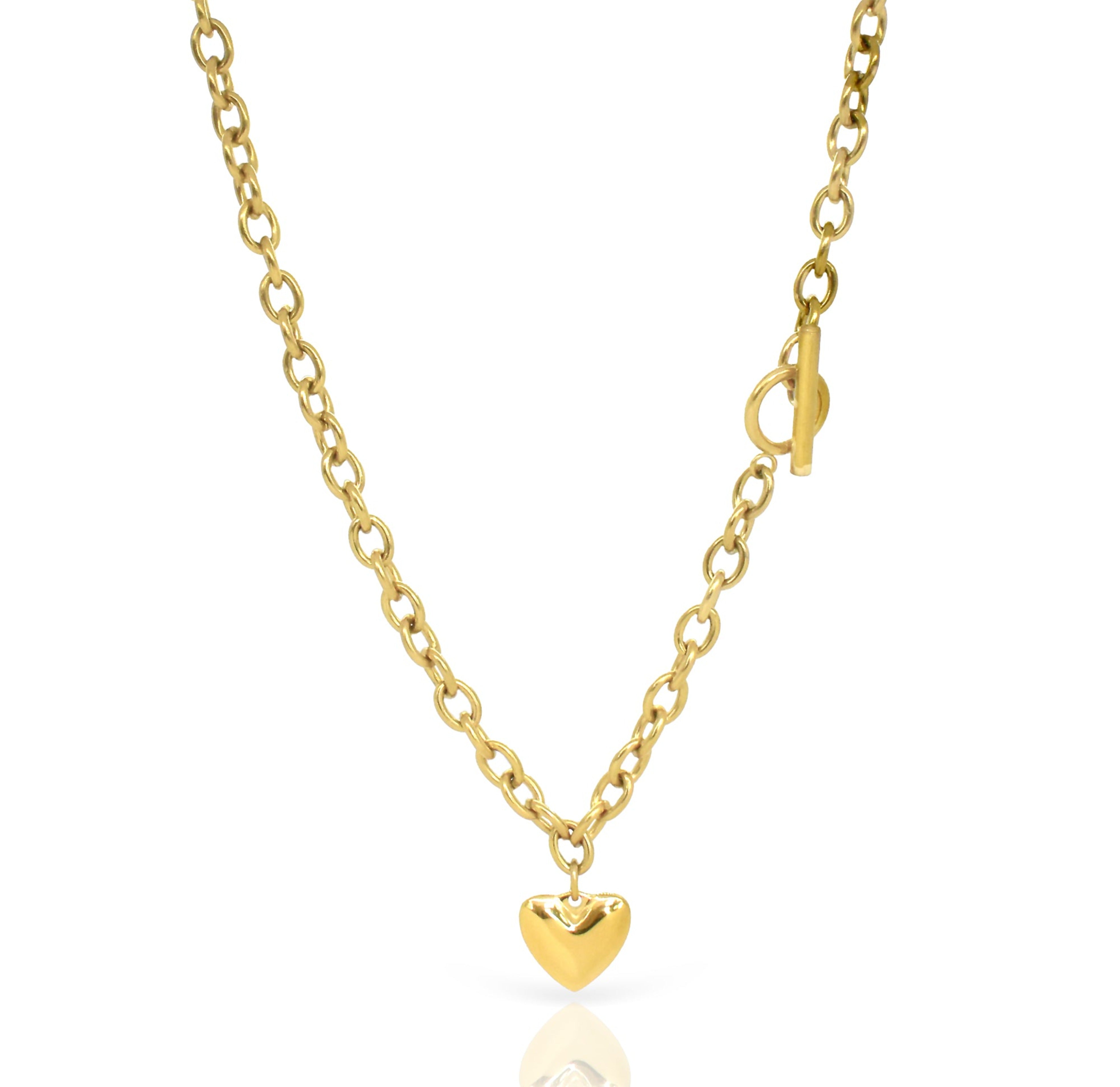 CALLEE MEDALLION TOGGLE NECKLACE – STYLEBACCI
