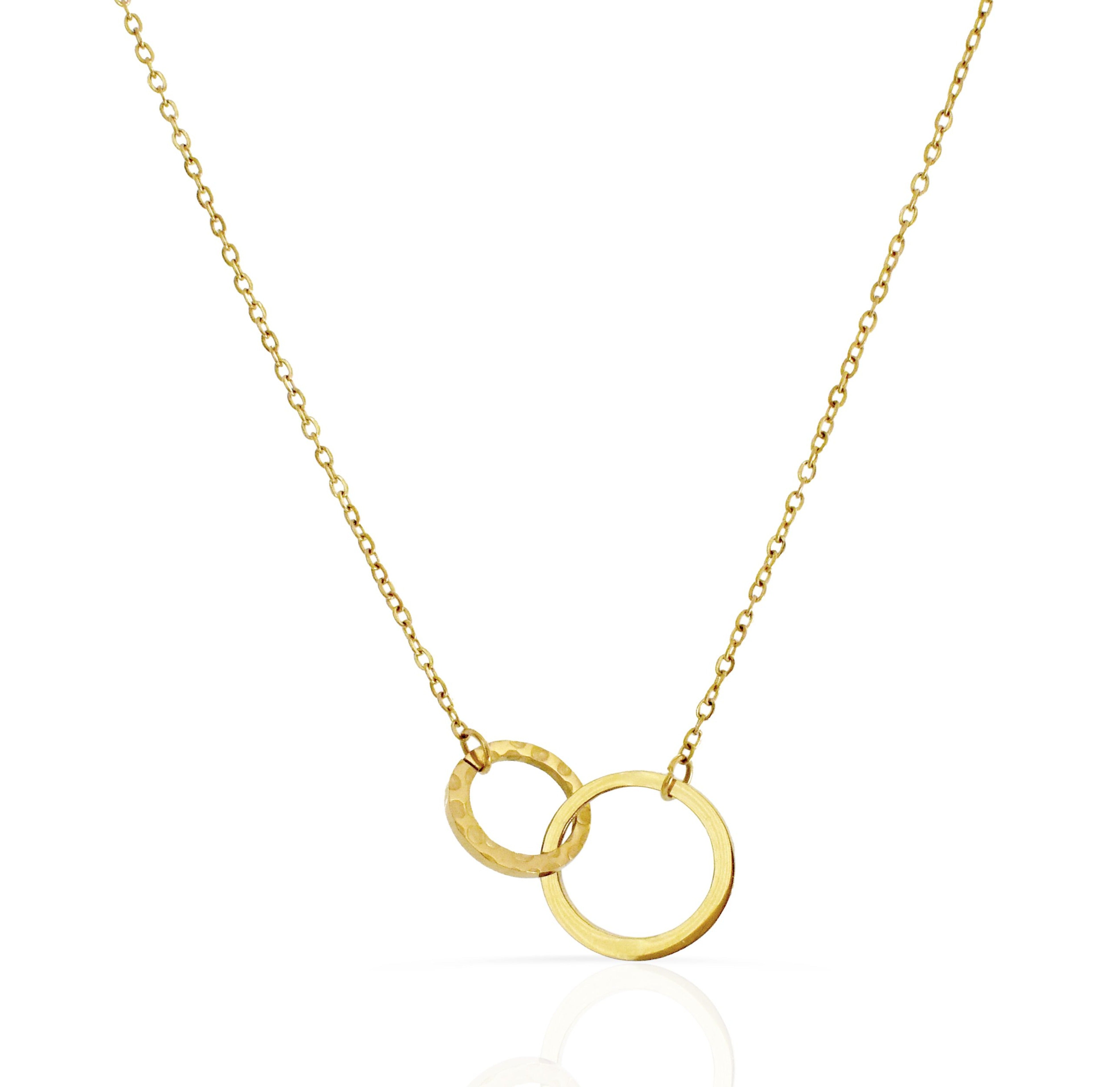 GOLD DAINTY UNITY NECKLACE