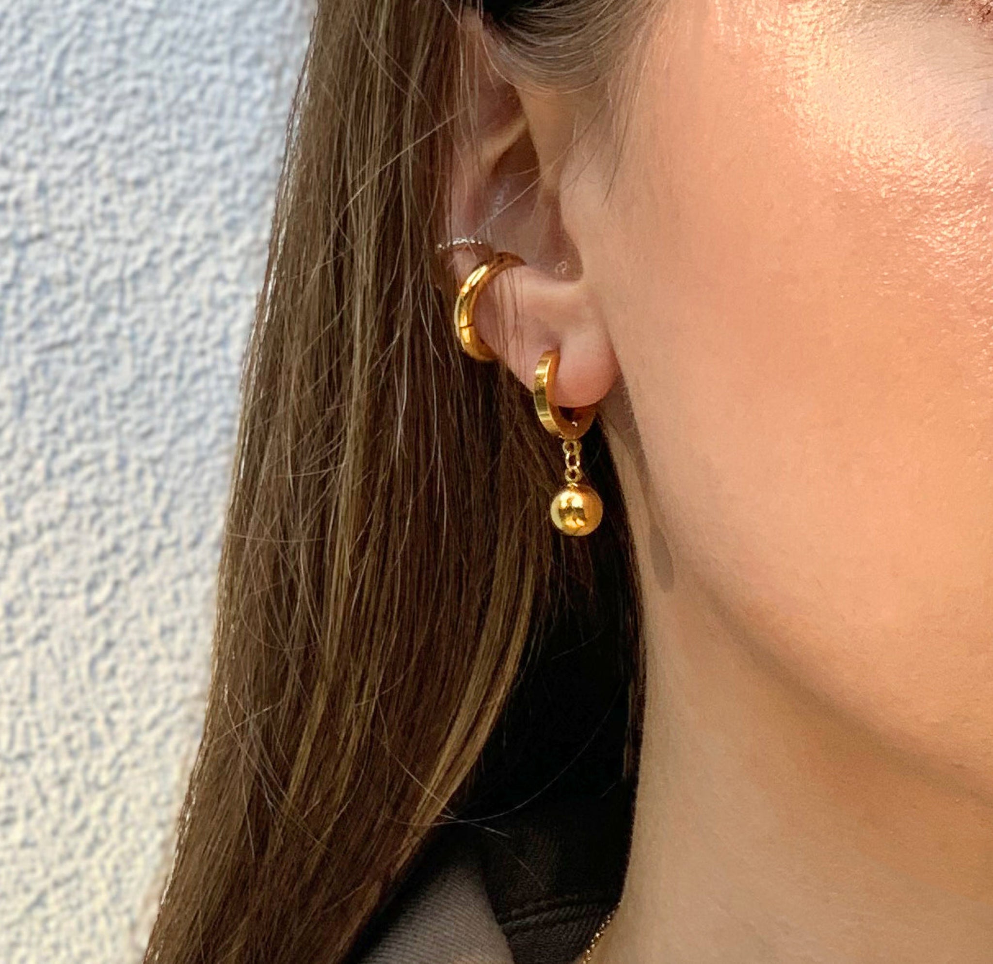 Thai 23k and 18K Gold Earrings-On-line for 20 YEARS selling Directly from  Thailand