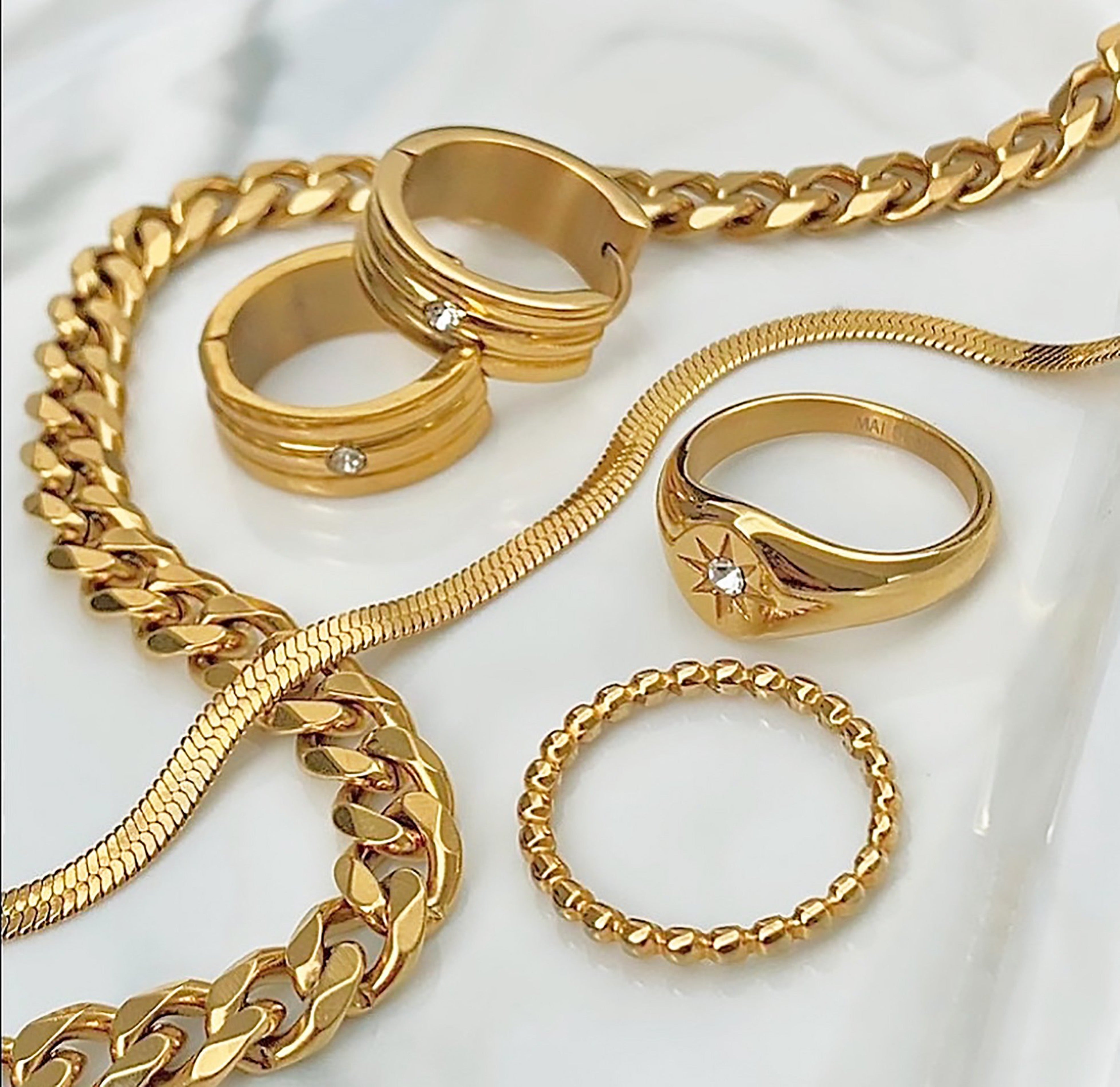 gold jewelry