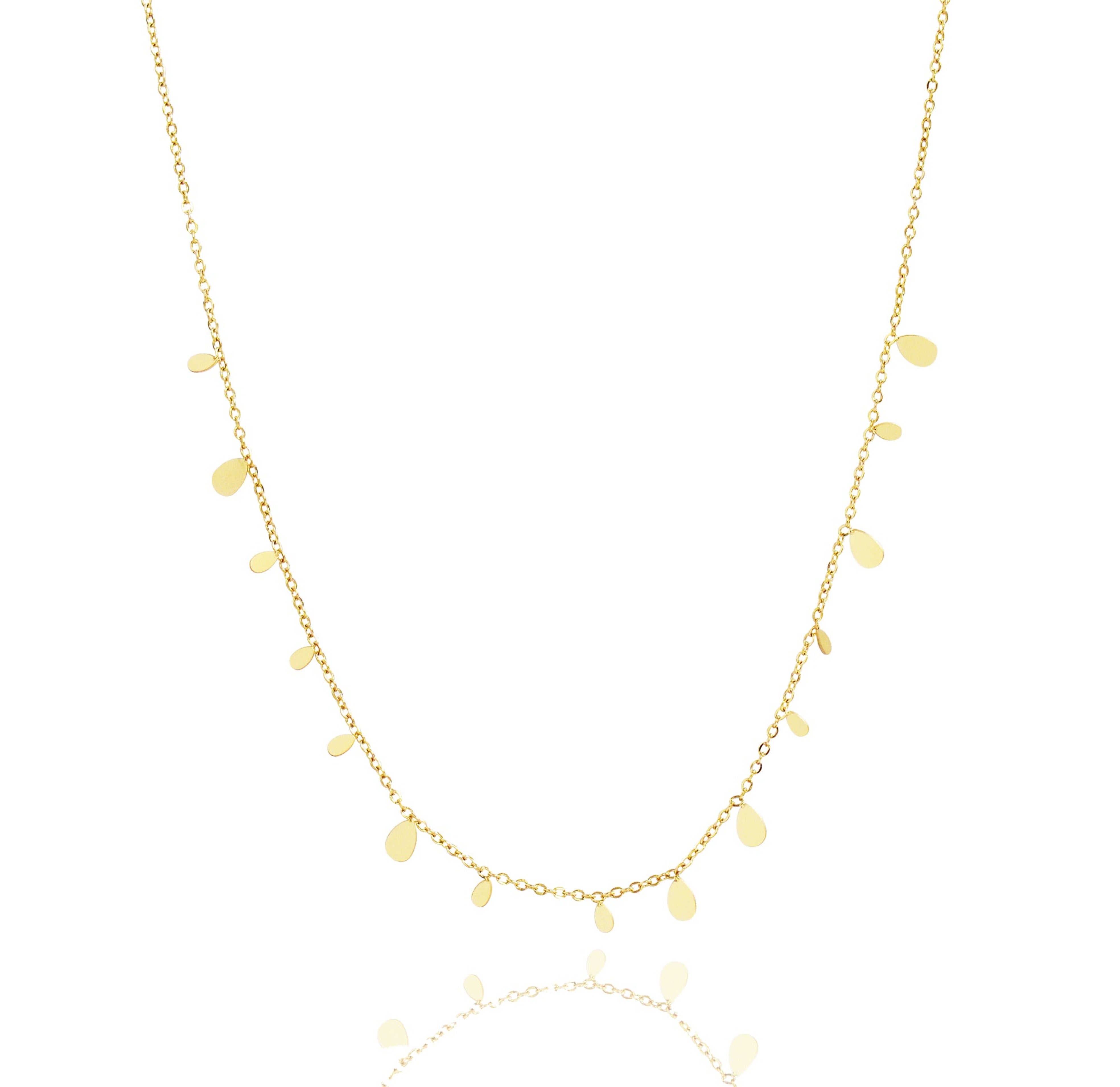 [Golden dew] 韓国ジュエリー☆18K☆Wisteria 3 Necklace Golden dew] 韓国ジュエリー☆18K☆Wisteria 3 Necklace (GOLDEN